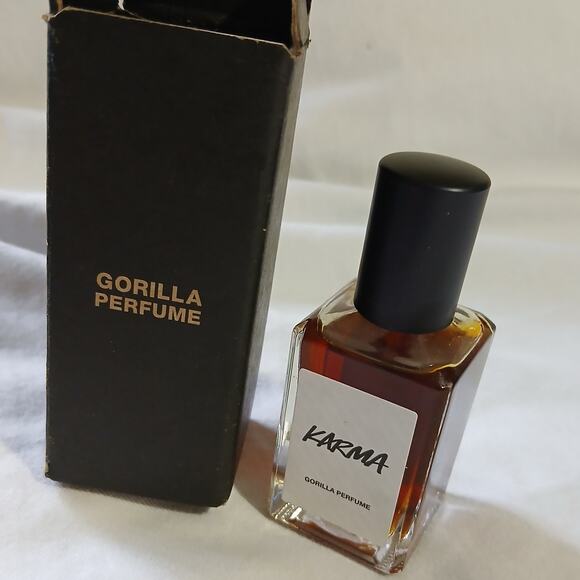 LUSH USA Gorilla Perfume KARMA NIB 1oz Rare Discontinued - Picture 1 of 7